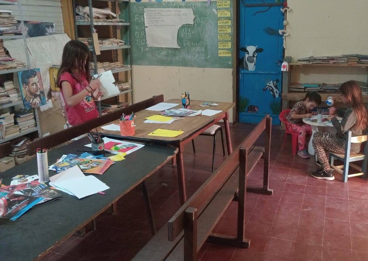 Imagen secundaria 1 - Actividades solidarias en Encón organizadas por cooperativa de trabajo 'Martina Chapanay'.