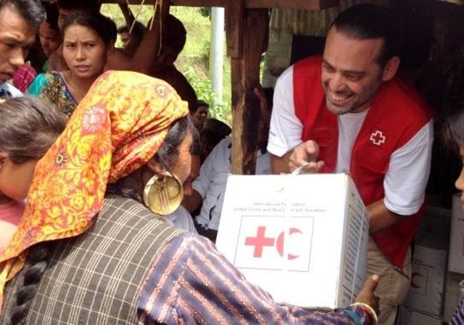 Ángel García en Nepal.