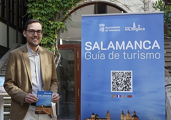 El concejal, durante la presentación del nuevo formato.