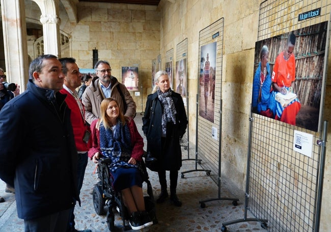 La exposición «Mujer Masai» se ha podido ver en Salamanca.