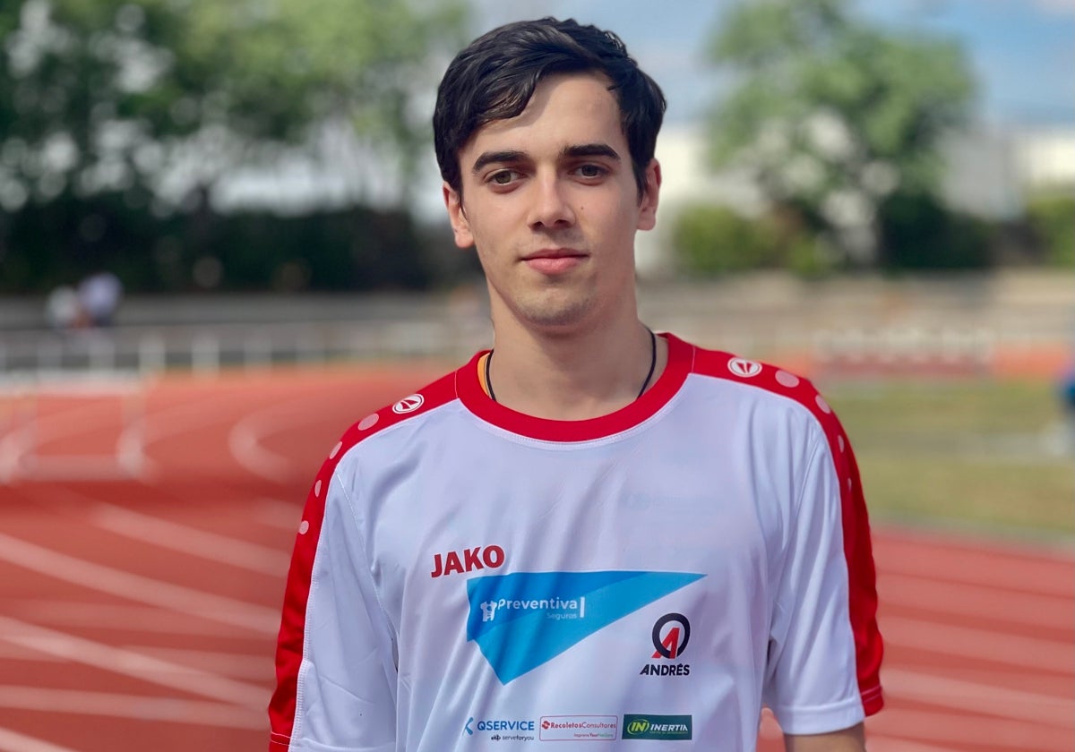 Diego Ruiz, en Las Pistas del Helmántico.