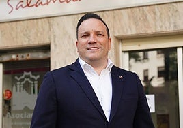 El presidente de la Asociación de Empresarios de Hostelería de Salamanca, Jorge Moro.