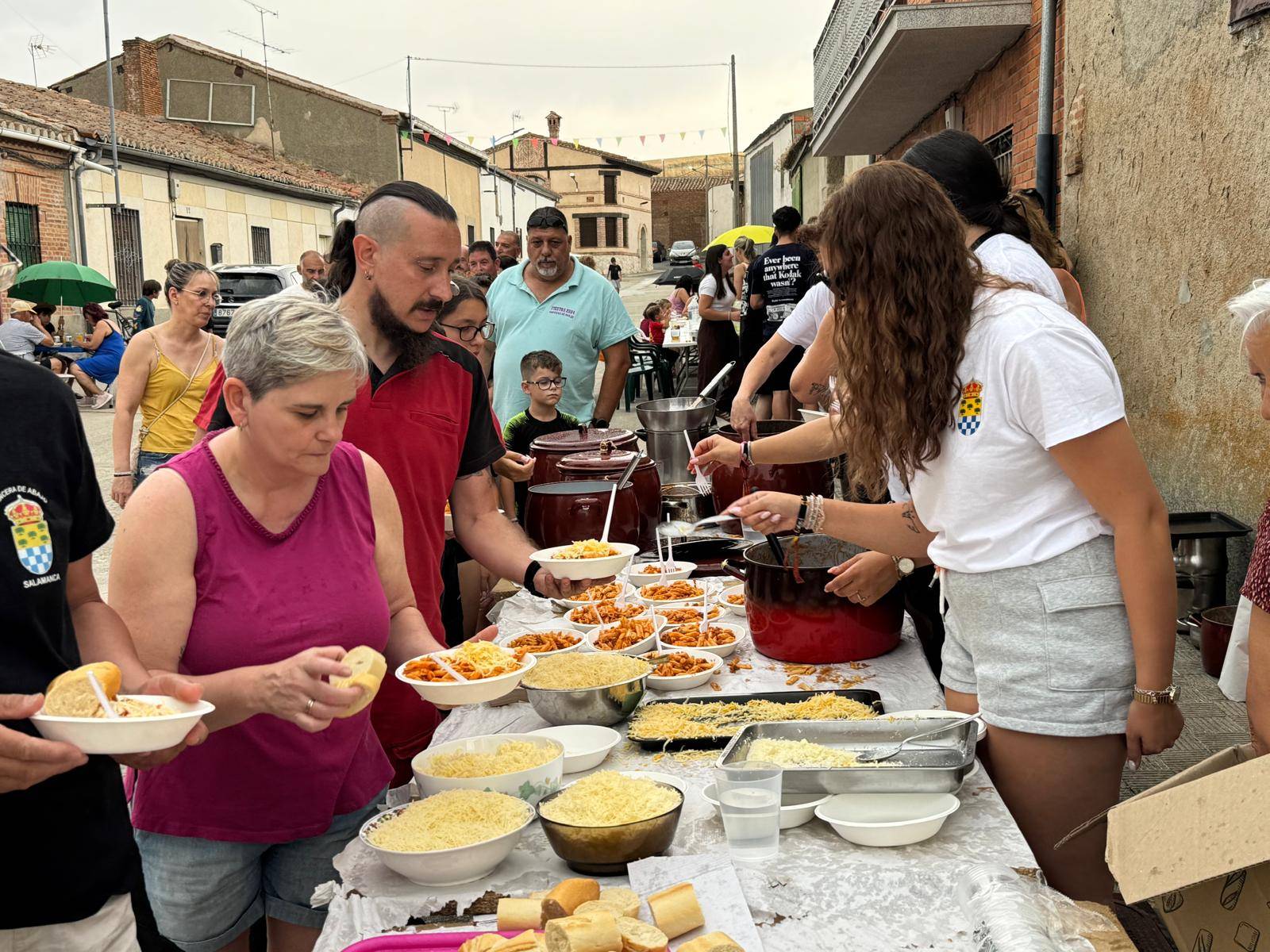 Los macarrones más deliciosos en Mancera de Abajo