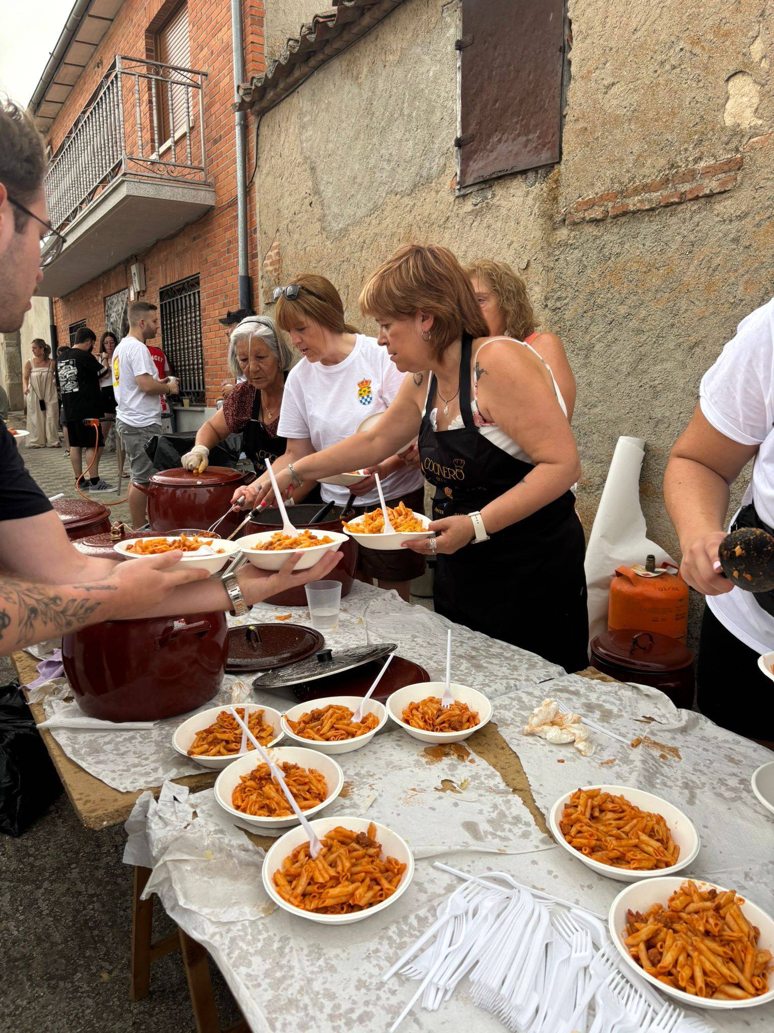 Los macarrones más deliciosos en Mancera de Abajo