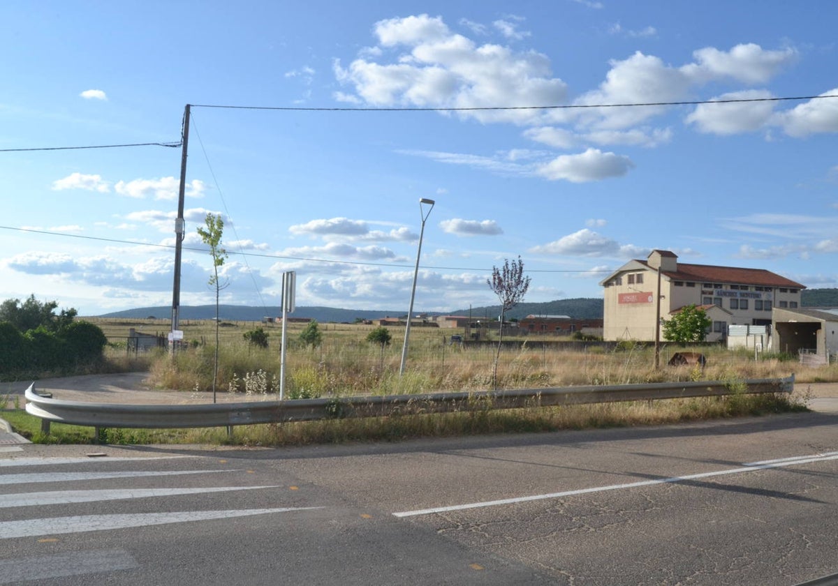 Zona en la que se emplazaría el futuro Punto Limpio.