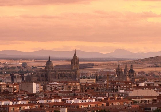 Vista panorámica de Salamanca.