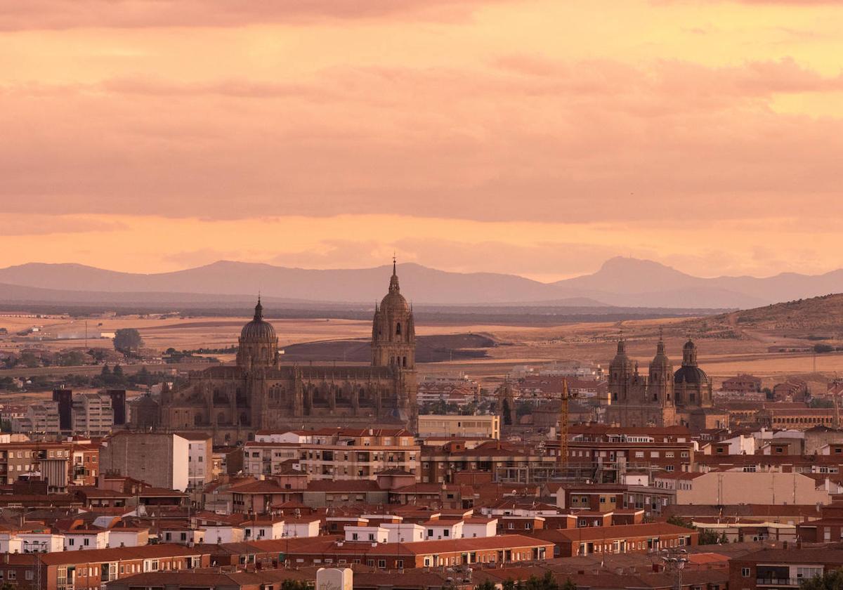 Vista panorámica de Salamanca.