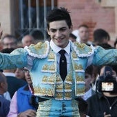 Jesús de la Calzada, a hombros en La Glorieta.