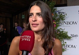 Susana Molina, ante el micrófono de Europa Press.