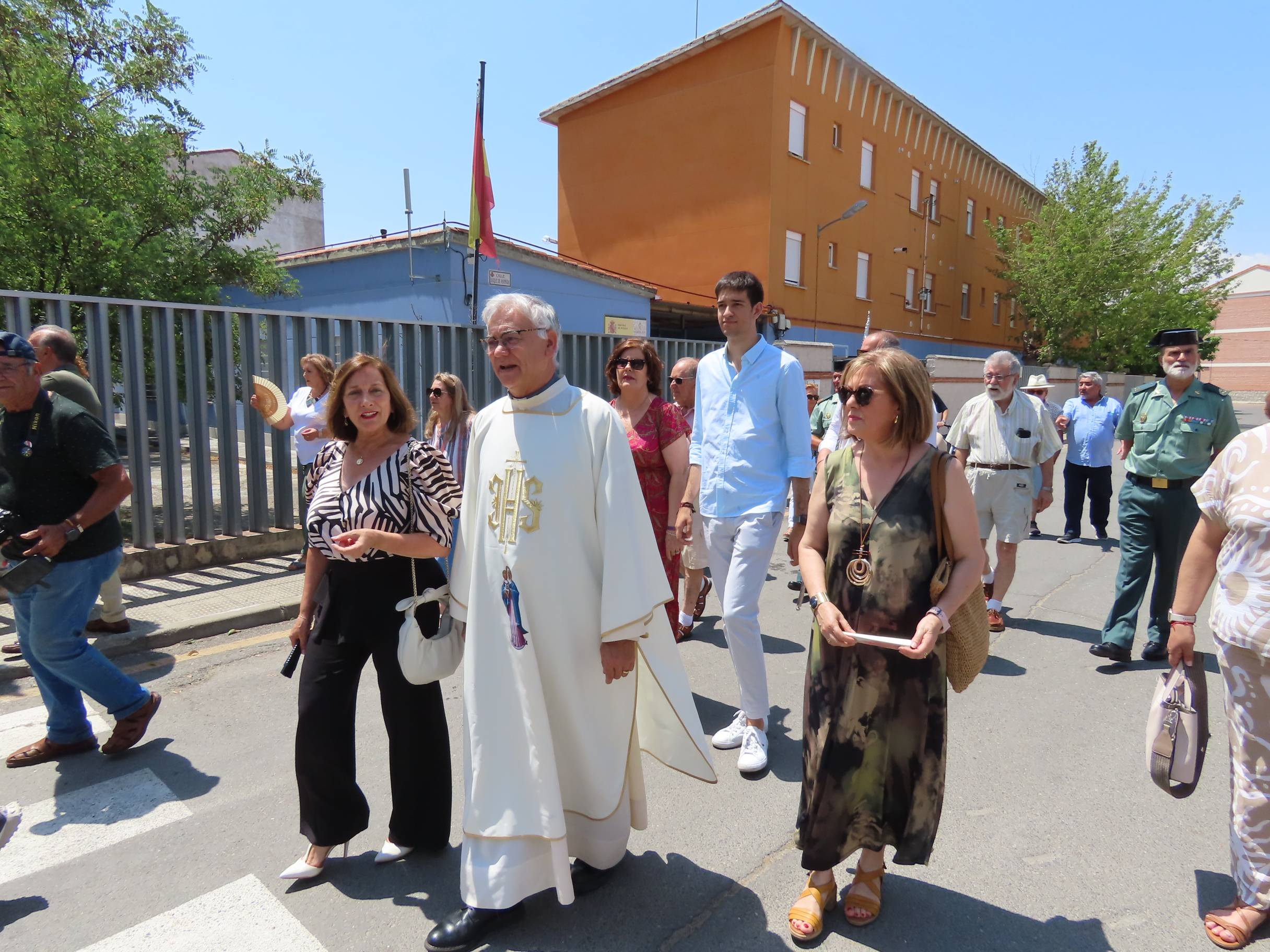 Bendición por San Cristóbal en Peñaranda