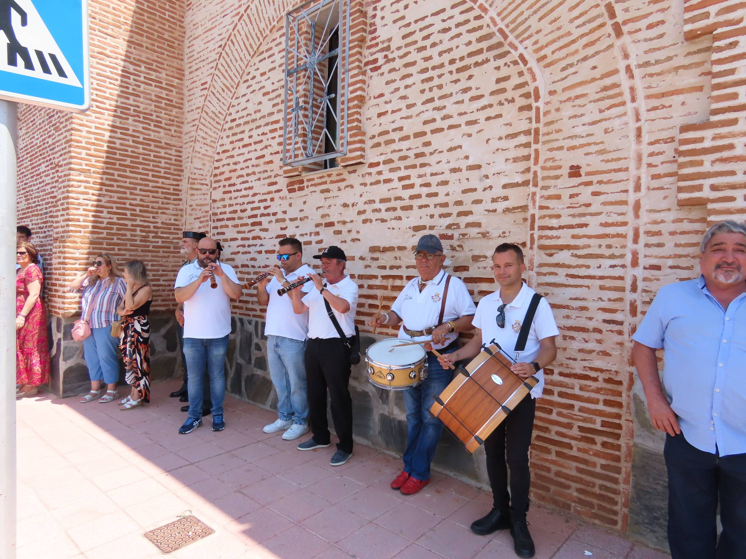 Bendición por San Cristóbal en Peñaranda
