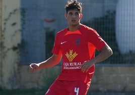 Sergio Rivas, en un encuentro con el Santa Marta.