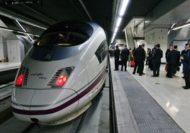 Estación de Barcelona Sants de donde sale el Alvia.