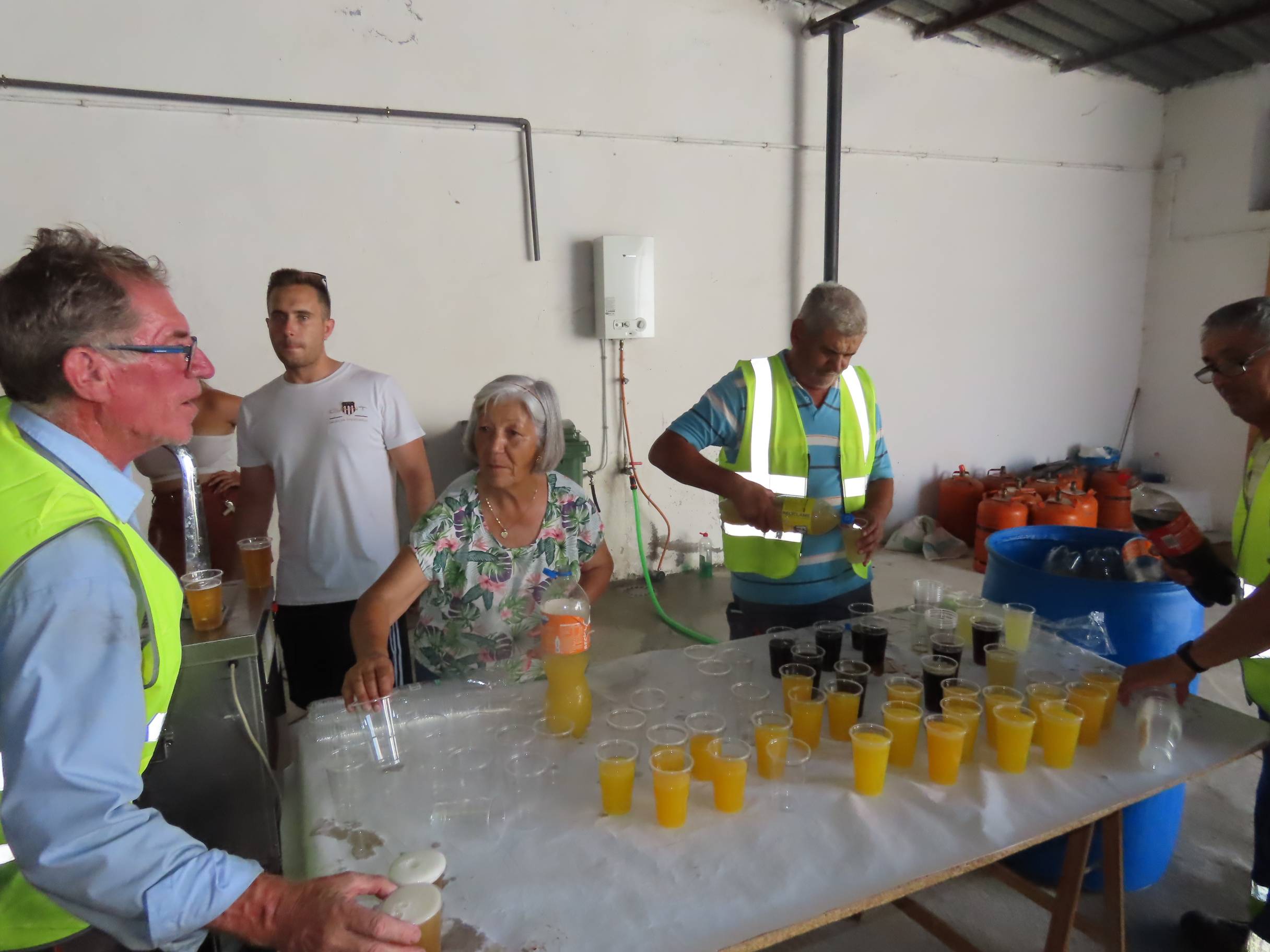 400 platos de paella para poner fin a las fiestas de Mancera