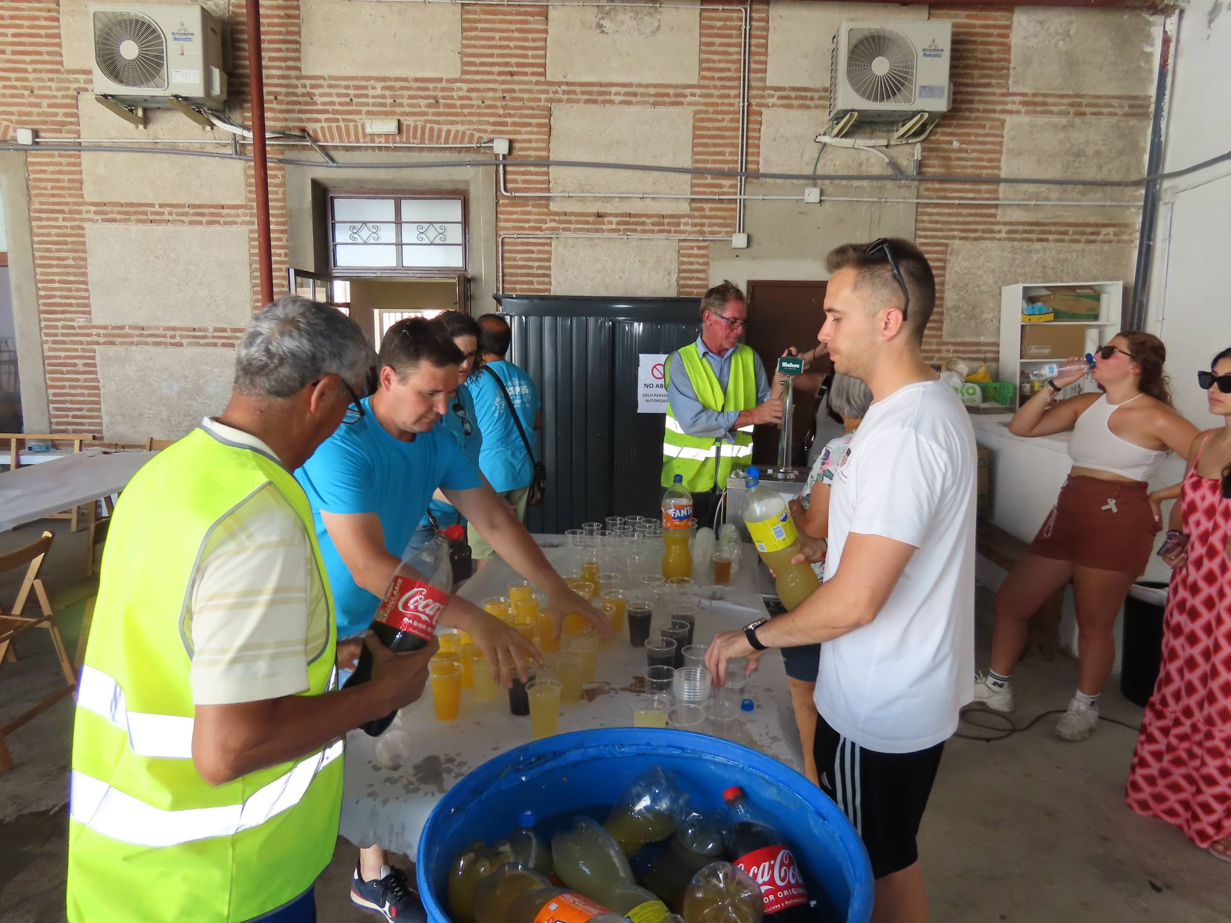 400 platos de paella para poner fin a las fiestas de Mancera