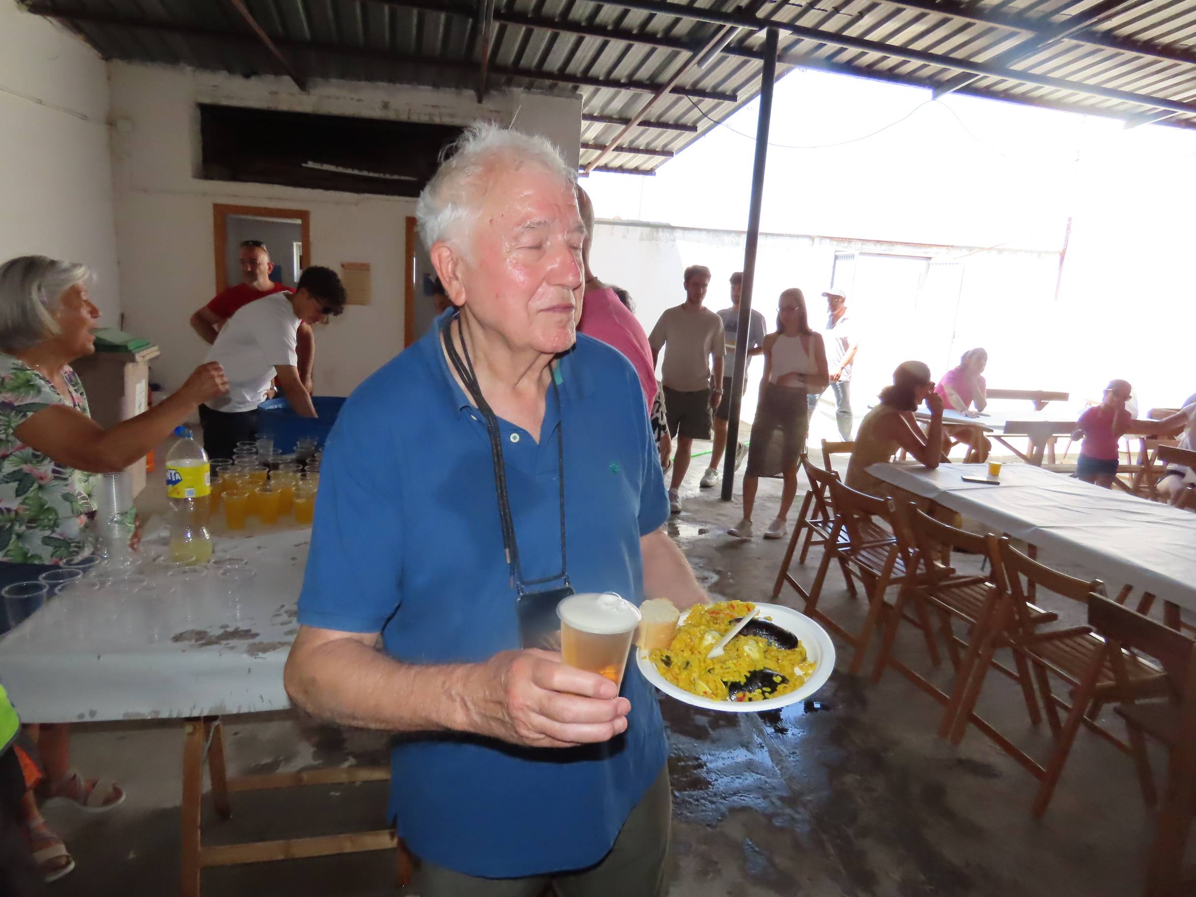 400 platos de paella para poner fin a las fiestas de Mancera