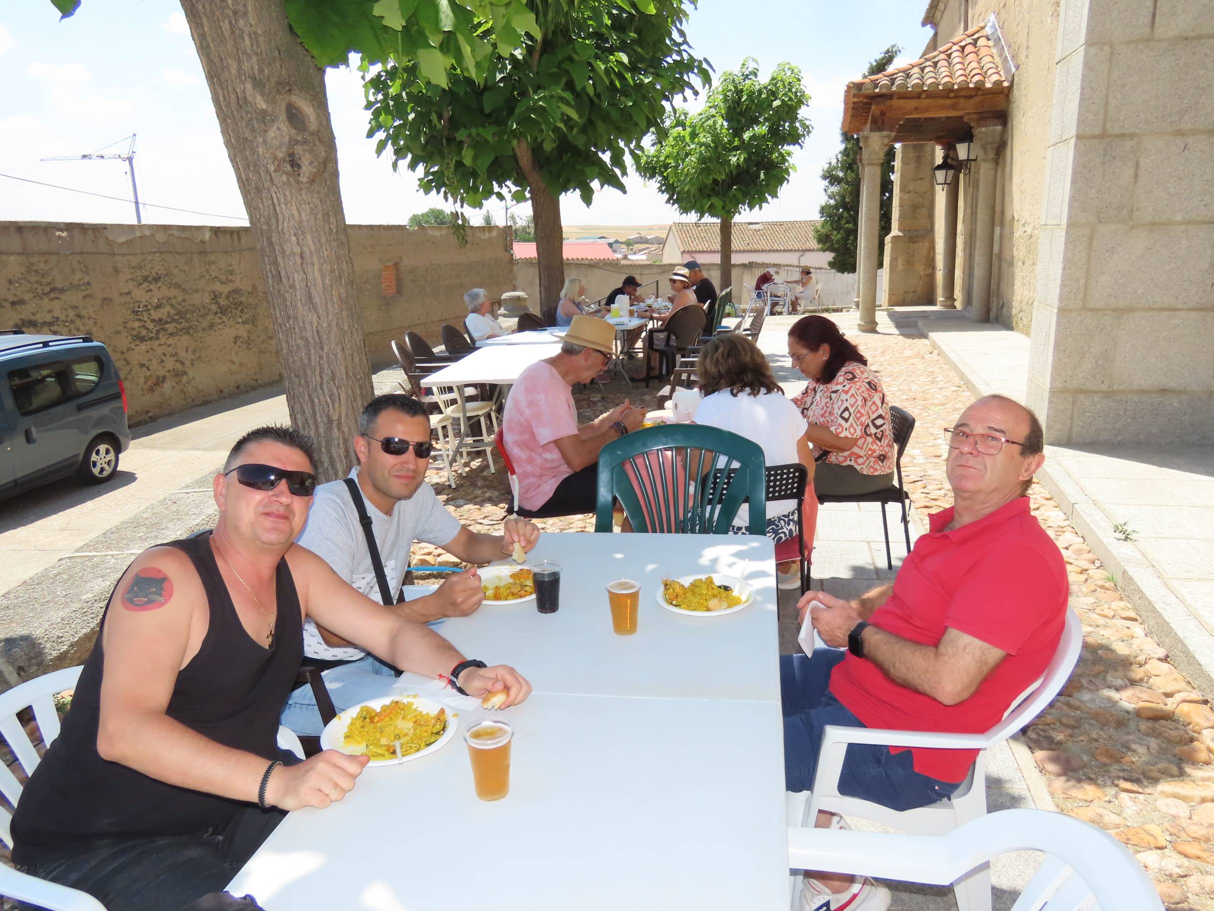 400 platos de paella para poner fin a las fiestas de Mancera