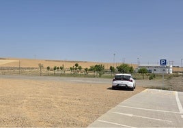 La zona en la que se ubicaran las nuevas instalaciones deportivas en El Salinar.