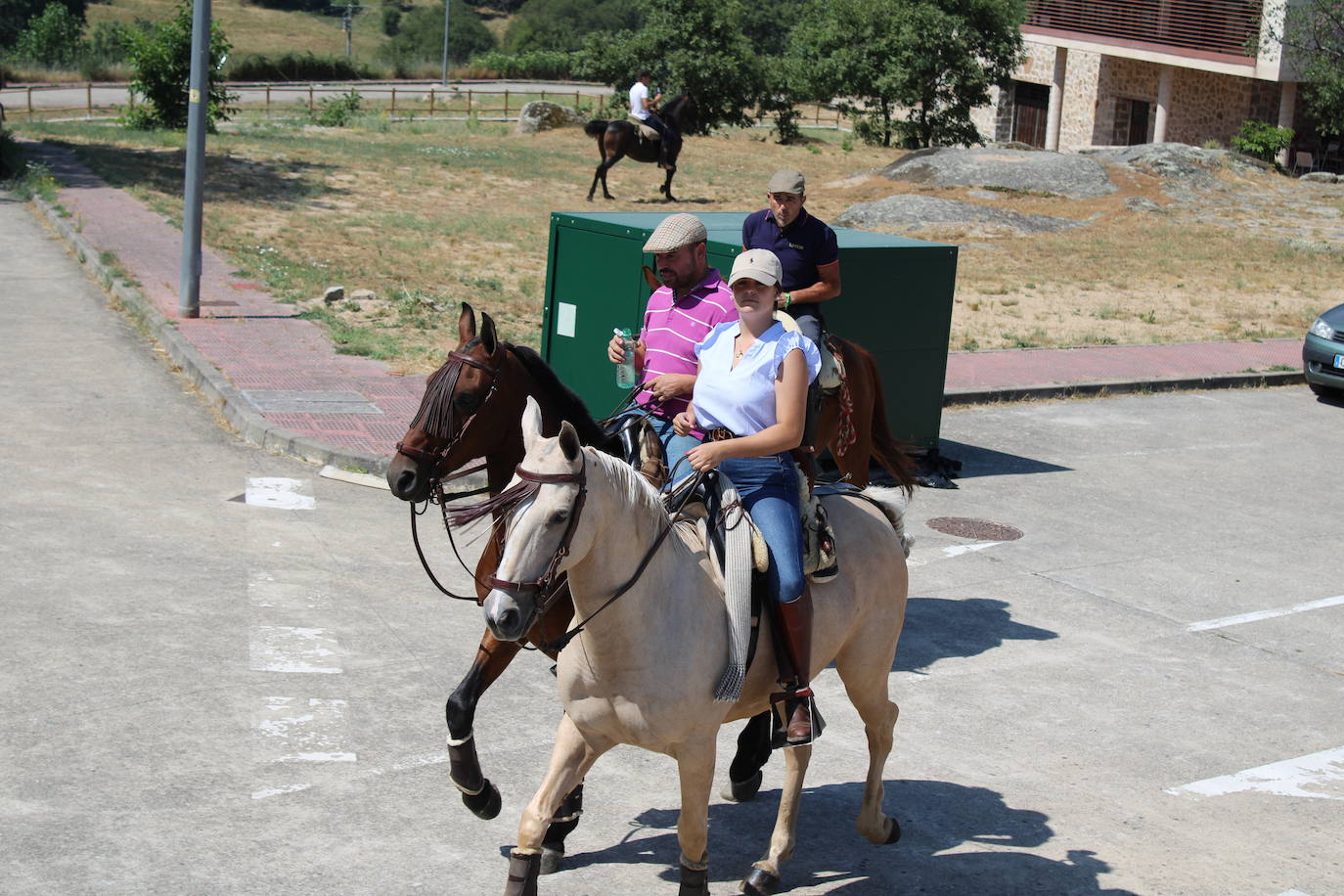 Cantagallo congrega a los amantes de los caballos en su primera ruta ecuestre