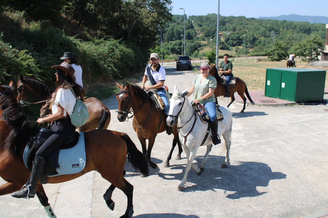 Cantagallo congrega a los amantes de los caballos en su primera ruta ecuestre