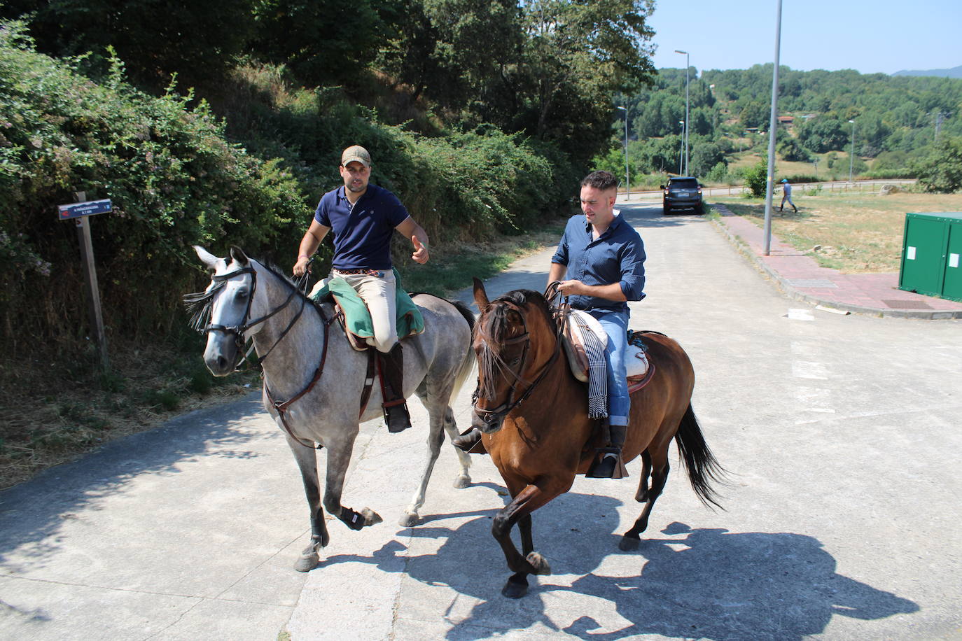 Cantagallo congrega a los amantes de los caballos en su primera ruta ecuestre