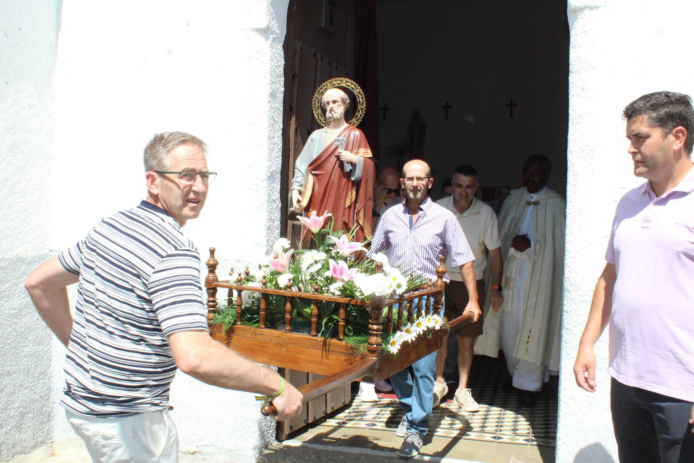 Despedida a San Pedro en La Puebla de San Medel