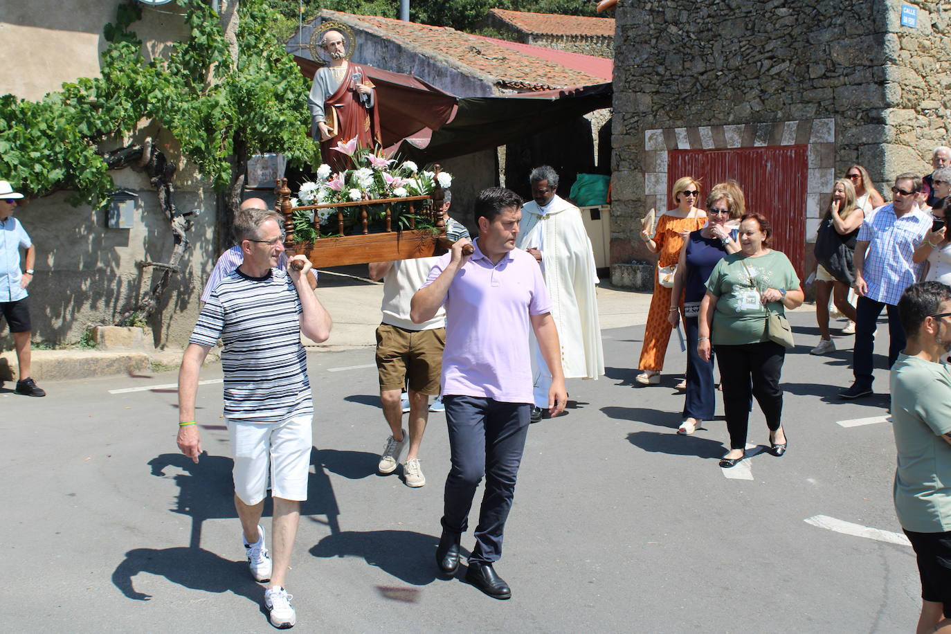 Despedida a San Pedro en La Puebla de San Medel