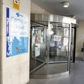 Entrada del centro de salud de San Juan.