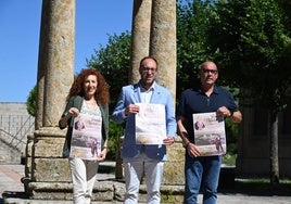 Belén Barco, Marcos Iglesias y Ramón Sastre