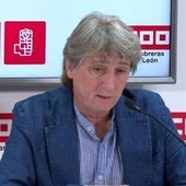 El secretario del PSOE en Castilla y León, Carlos Martínez.