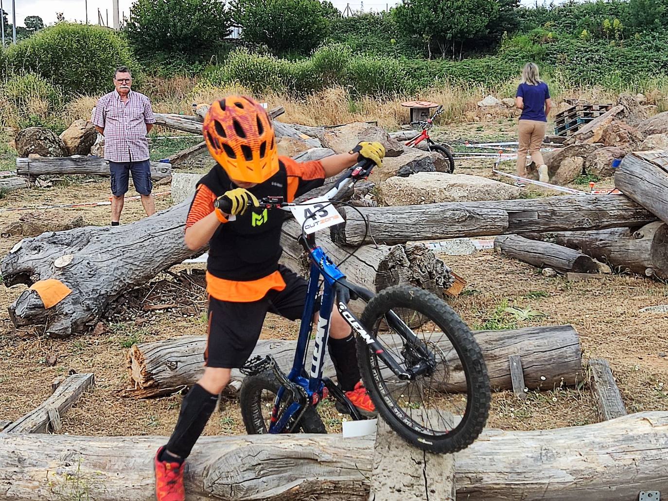 Béjar disfruta con el trial