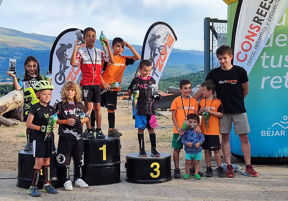 Béjar disfruta con el trial