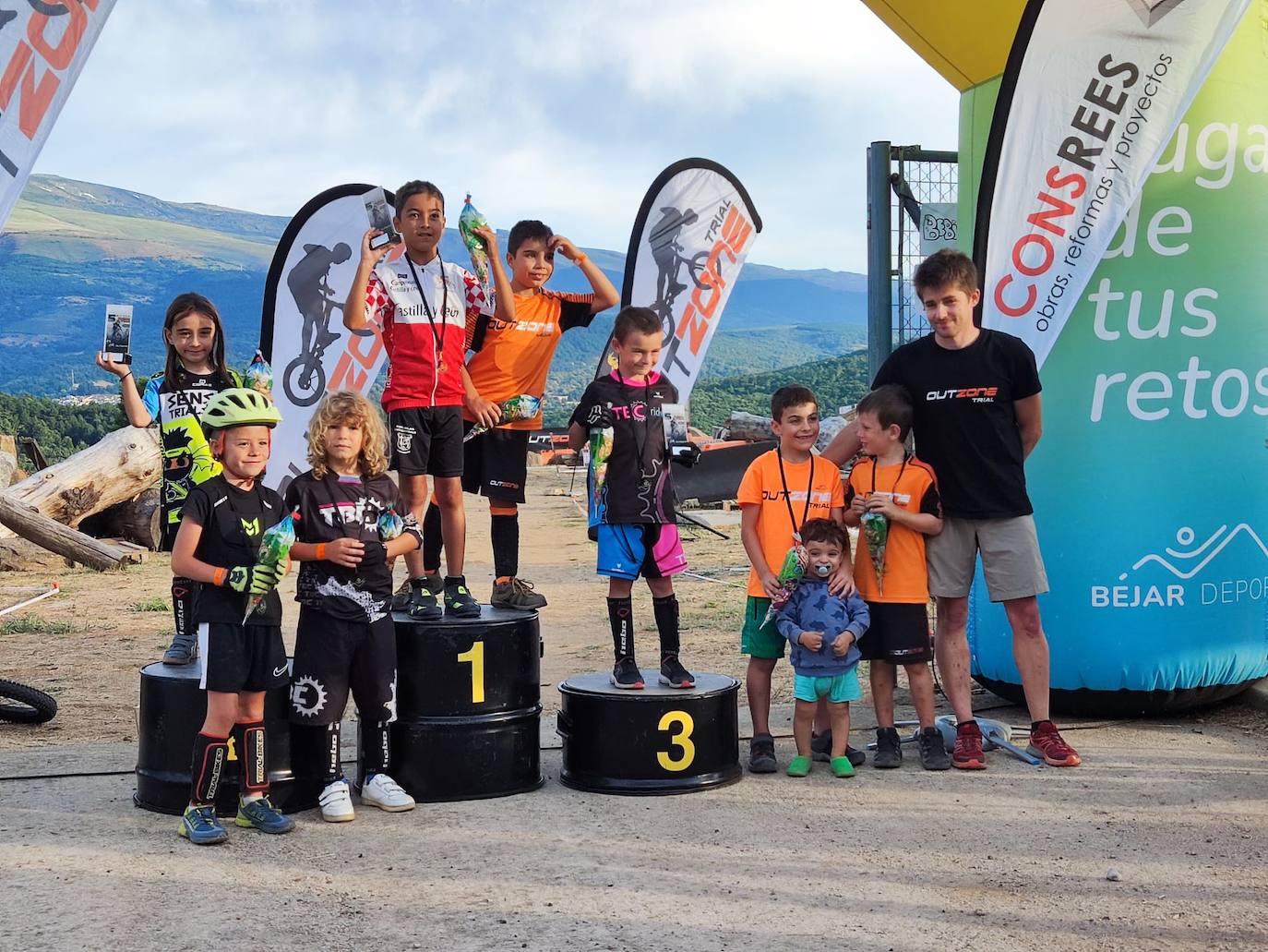 Béjar disfruta con el trial