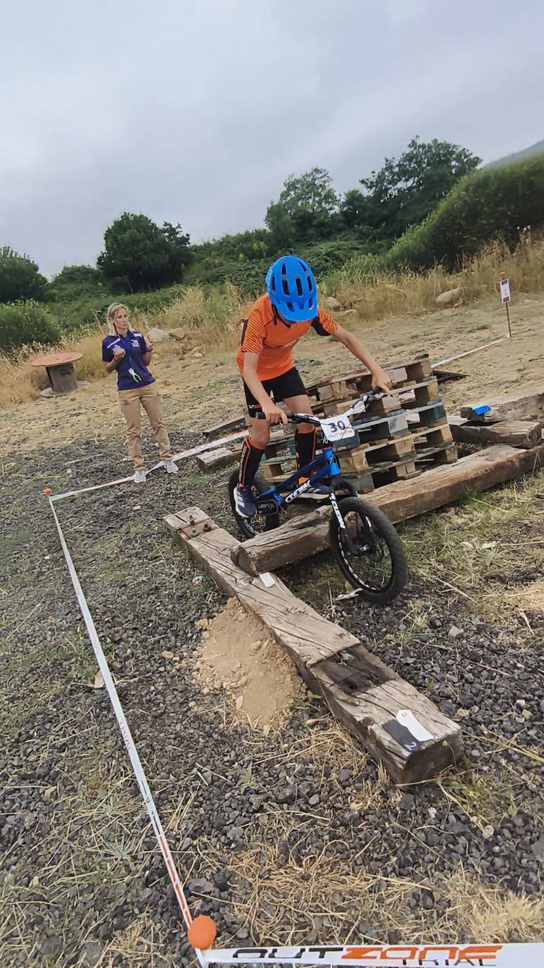 Béjar disfruta con el trial