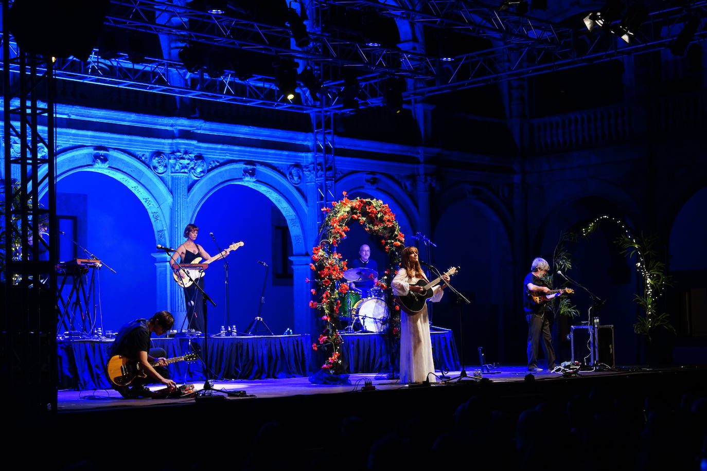 Concierto de La Bien Querida en la segunda jornada de 'Las noches de Fonseca'.