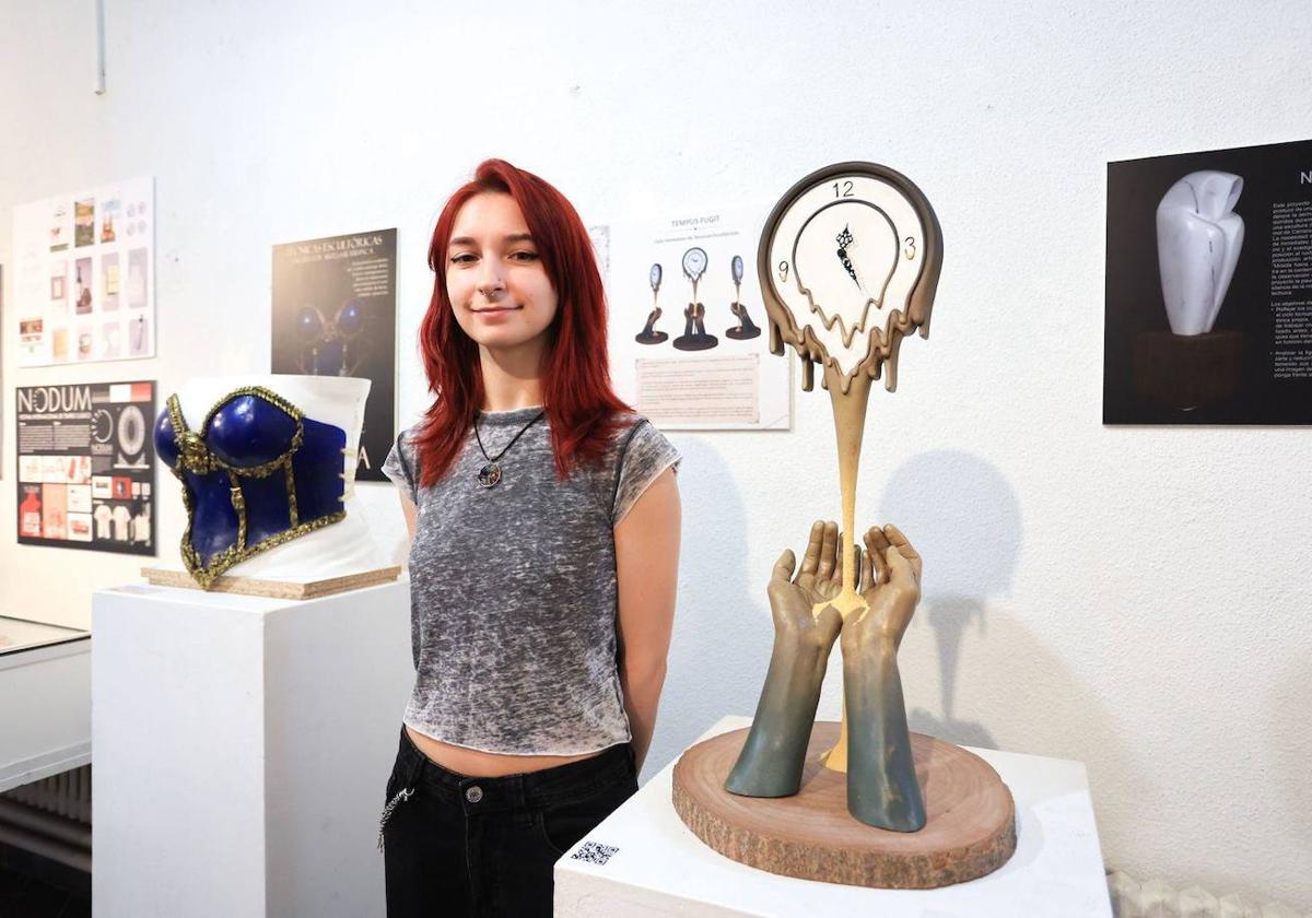 La obra de Anastasia Datsyk refleja la fugacidad del paso del tiempo.