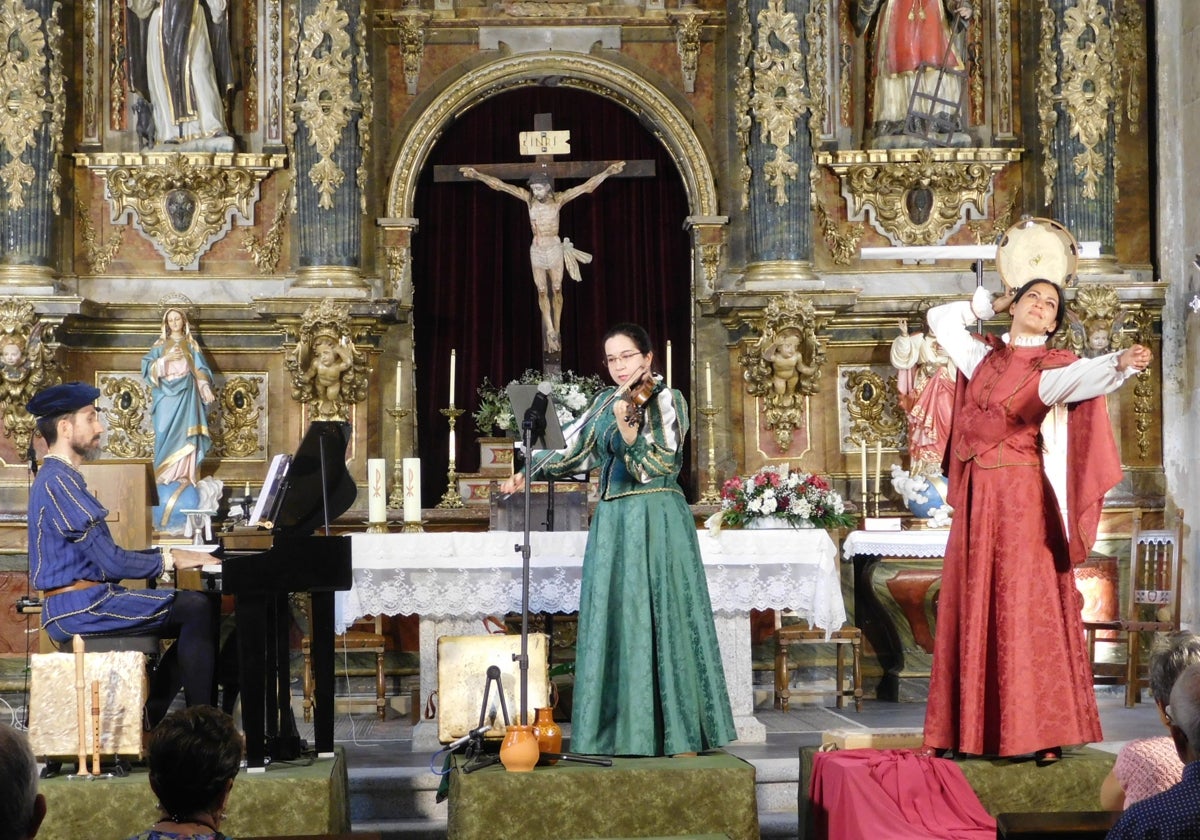 &#039;Arcos y Ecos&#039; llega a la monumental iglesia de Cantalpino