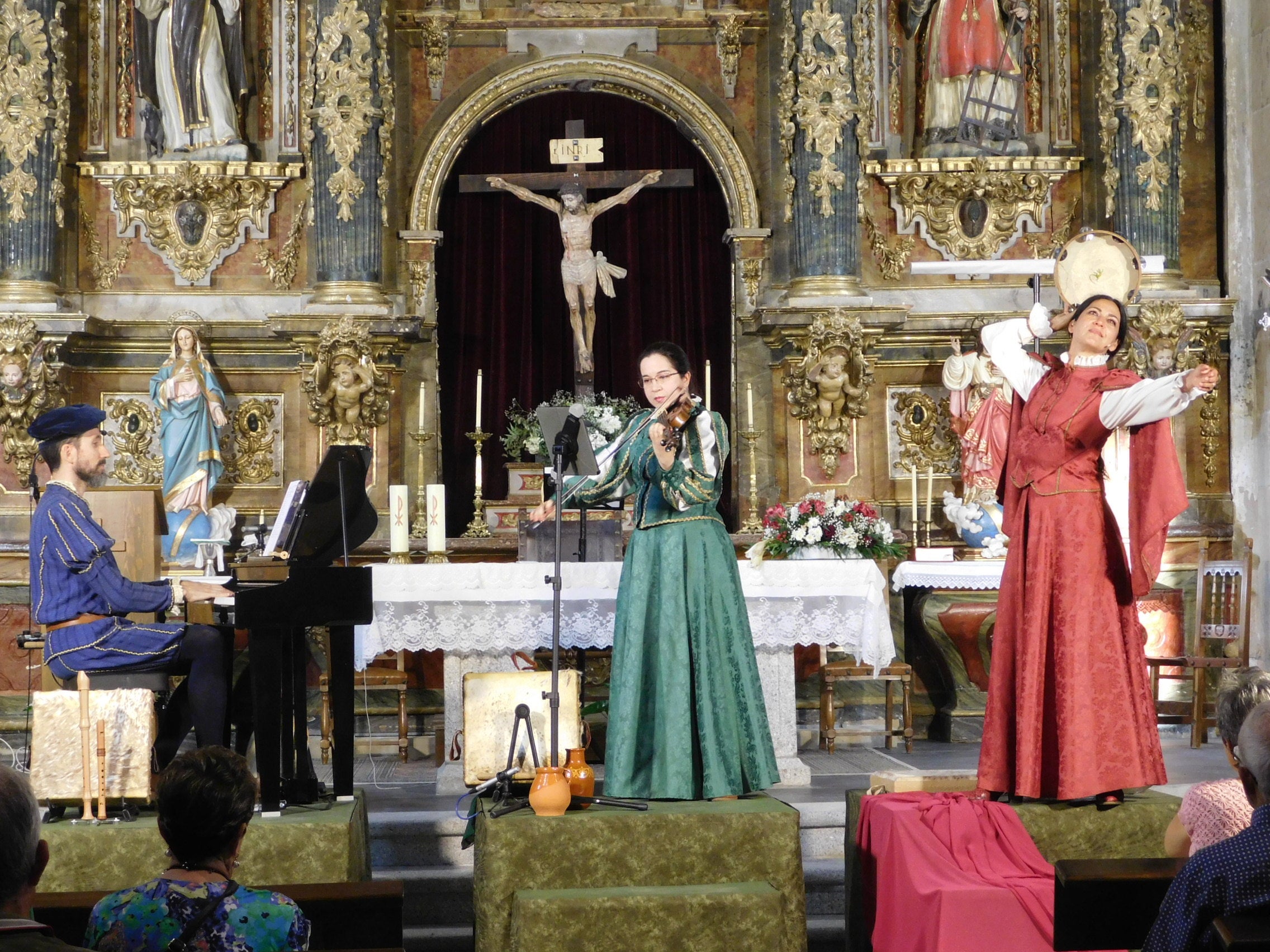 &#039;Arcos y Ecos&#039; llega a la monumental iglesia de Cantalpino