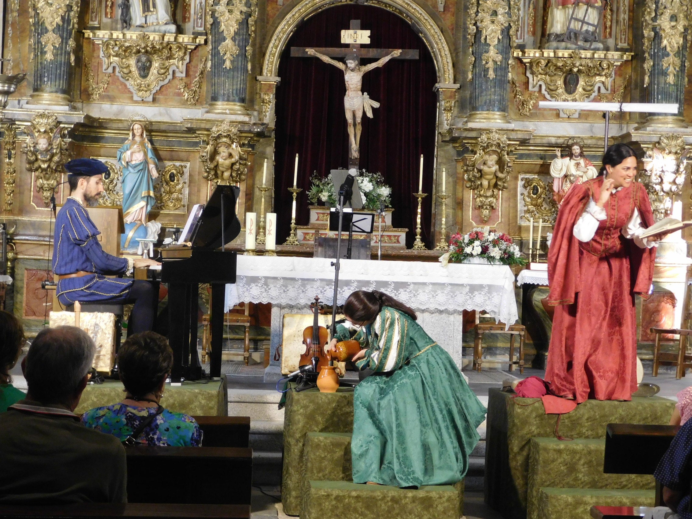 &#039;Arcos y Ecos&#039; llega a la monumental iglesia de Cantalpino