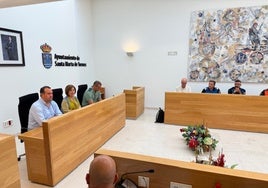 La Junta de Seguridad Local celebrada en Santa Marta.