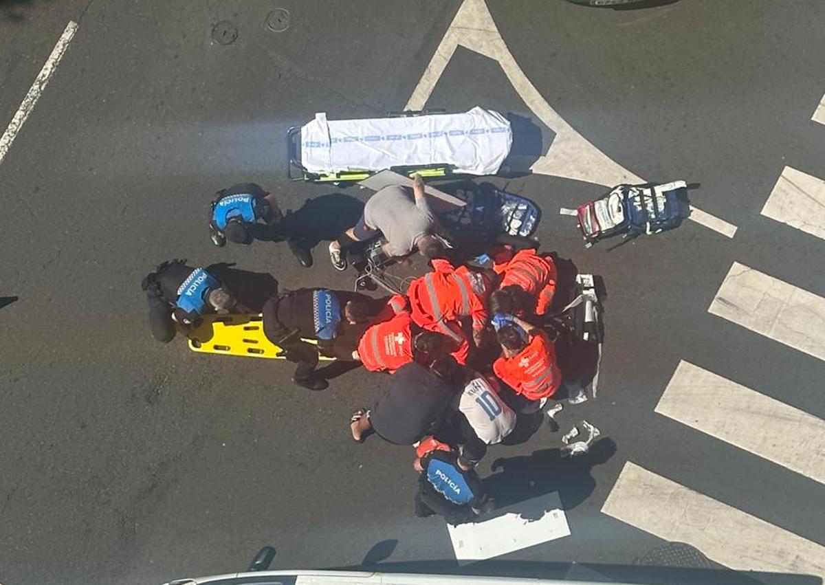 Imagen secundaria 1 - Un octogenario, inconsciente tras ser atropellado por un autobús en Salamanca