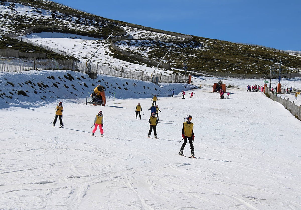 Imagen de la estación de esquí durante la pasada temporada.