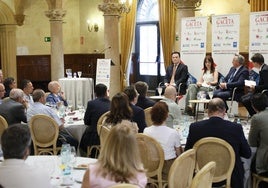 Imagen del Foro GACETA de Tecnología, celebrado este viernes en el Casino de Salamanca.