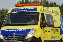 Dos mujeres heridas en Peñaranda en una salida de vía