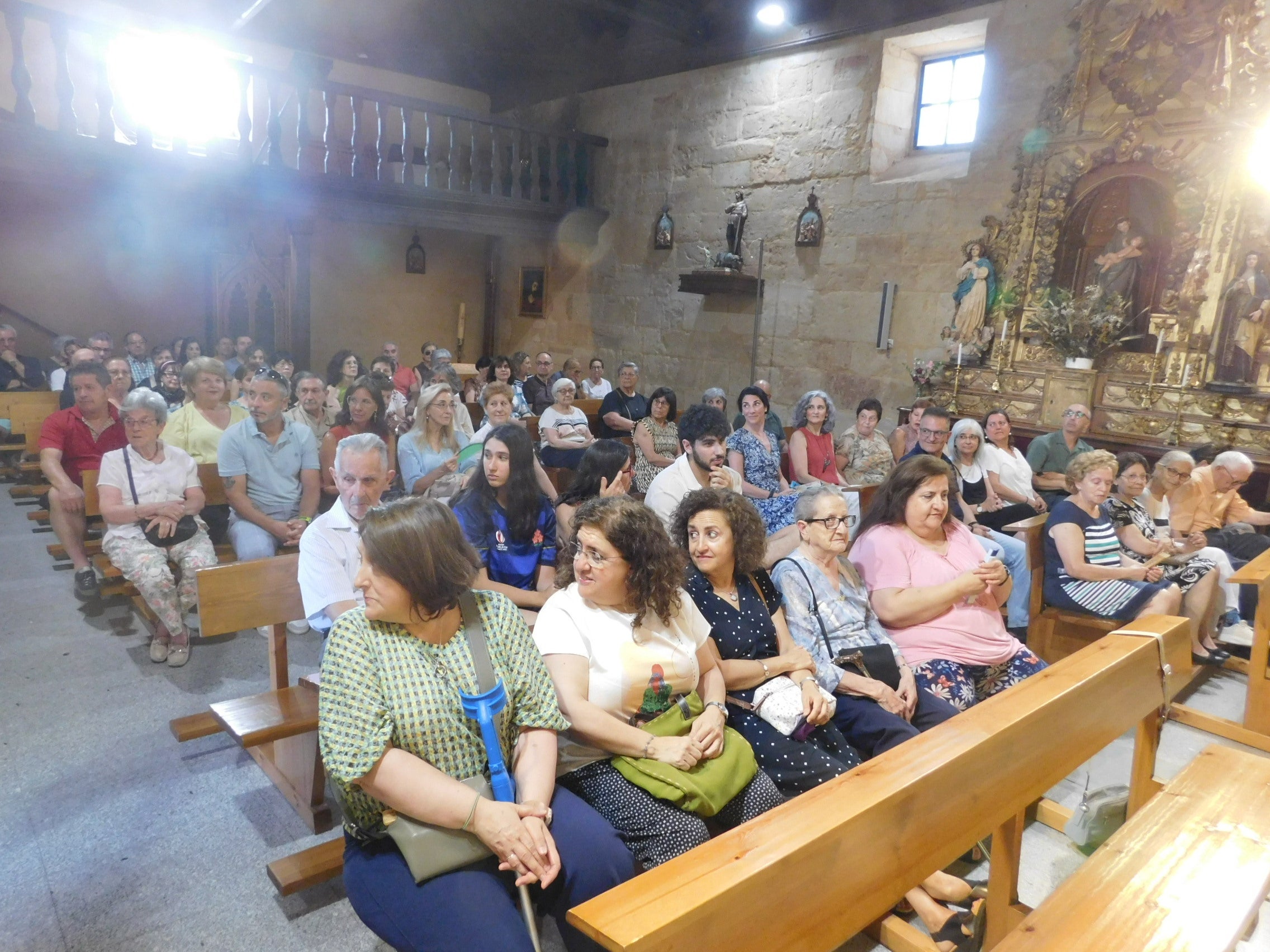 La parroquia de Aldealengua acoge la obra teatral &#039;Arcos y Ecos&#039;
