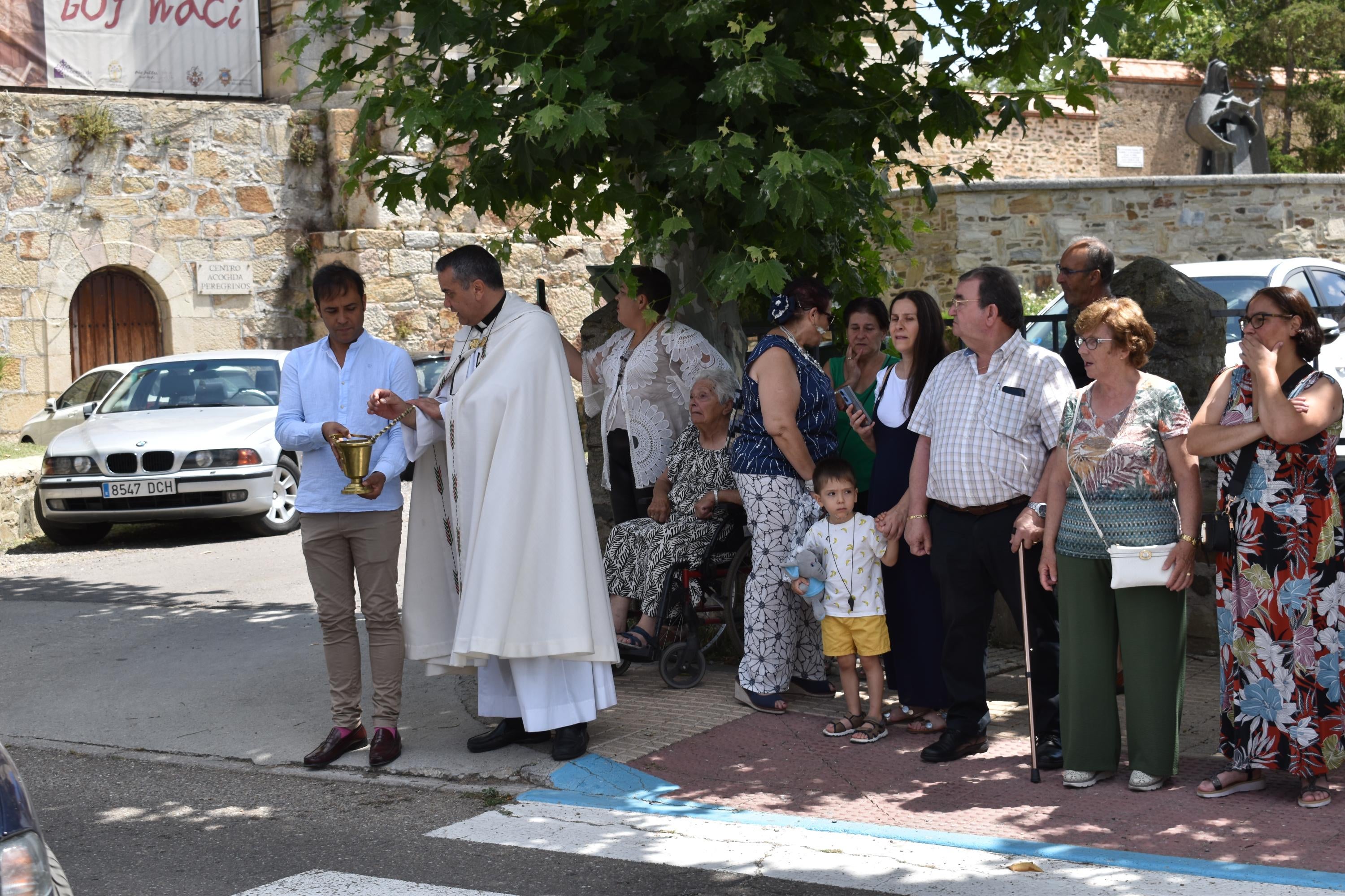 Devoción sobre ruedas en Alba de Tormes por San Cristóbal