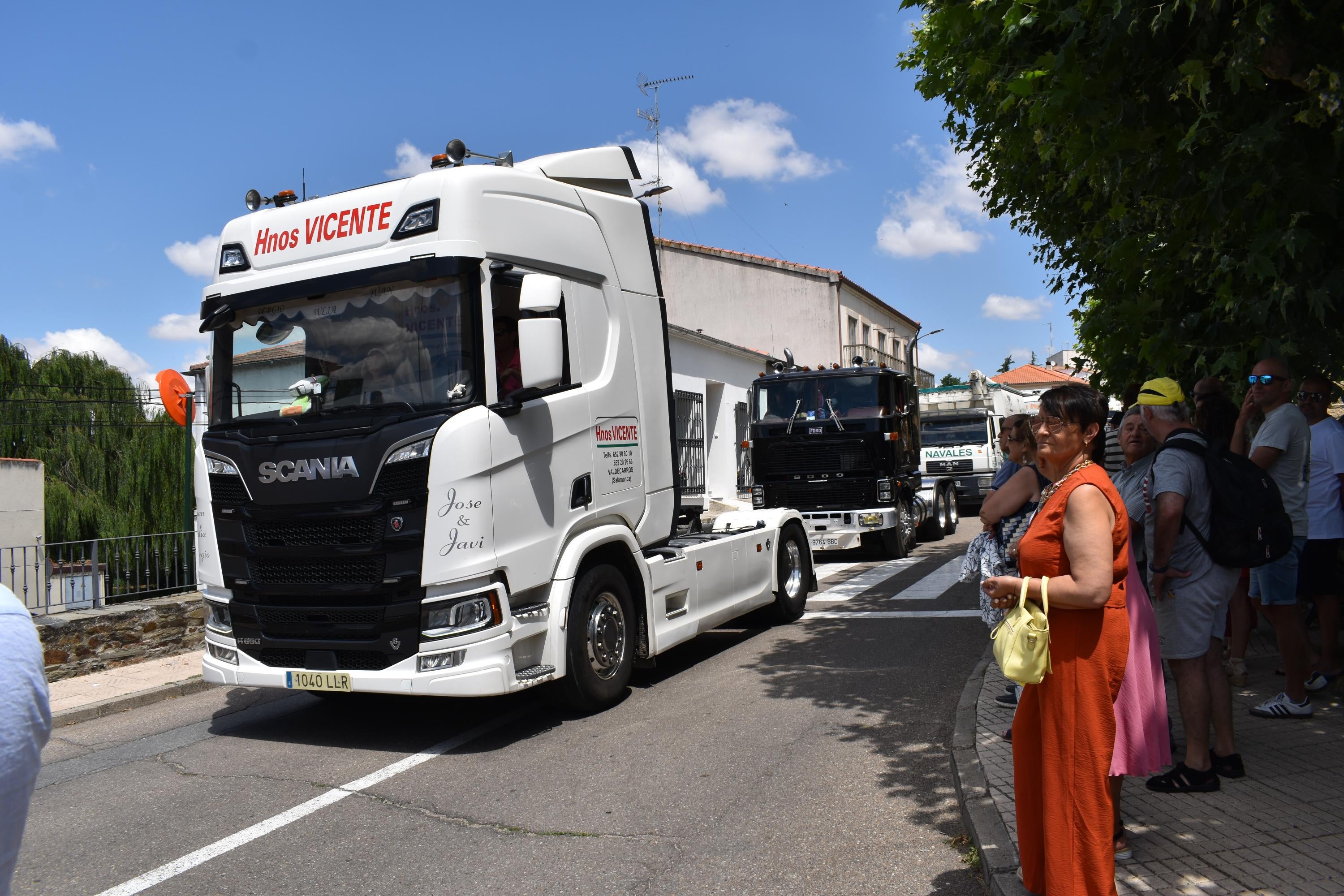 Devoción sobre ruedas en Alba de Tormes por San Cristóbal