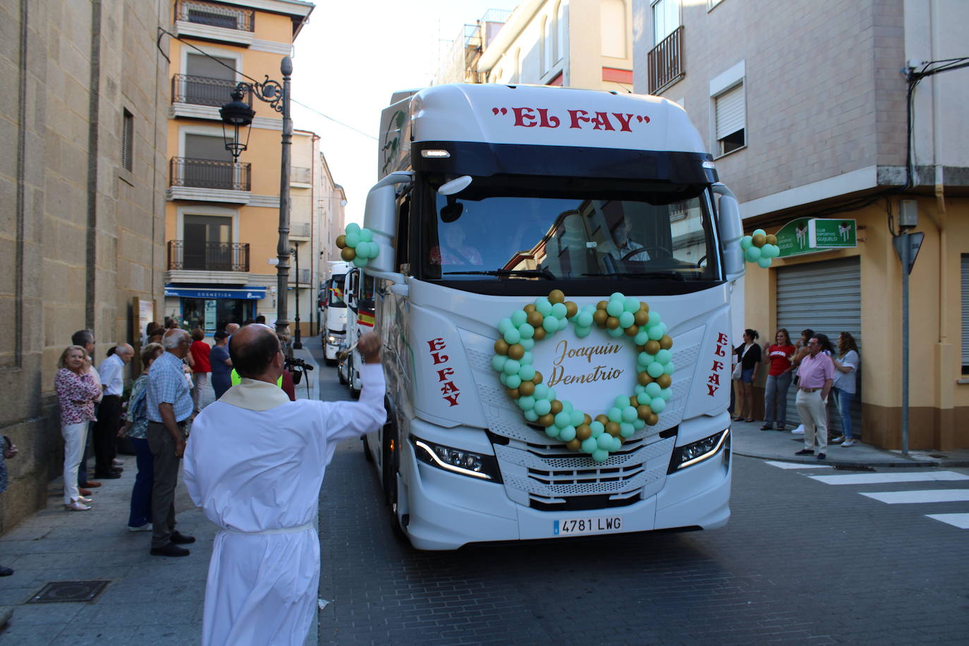 Guijuelo recibe la bendición de San Cristóbal