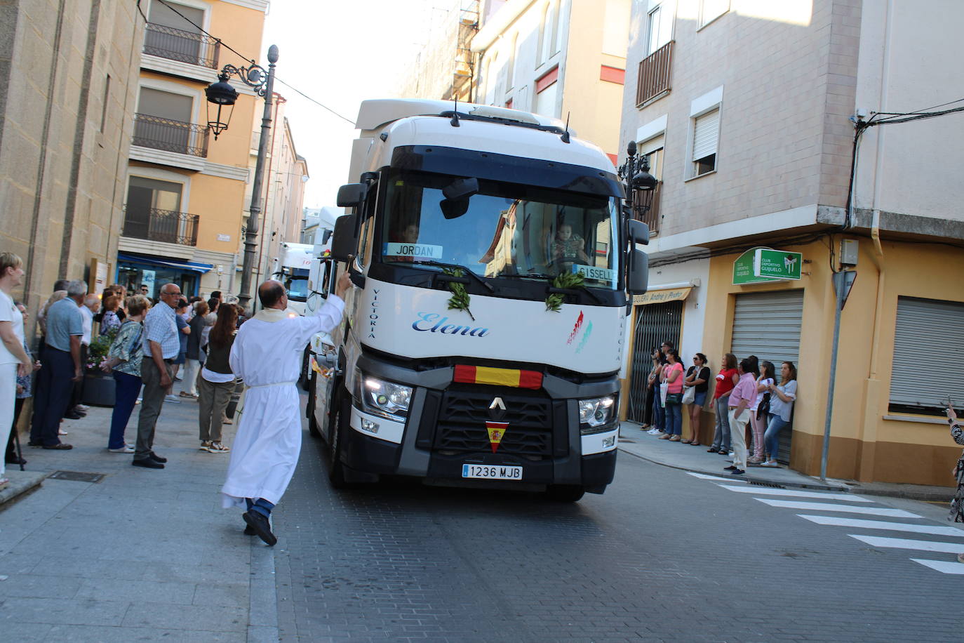 Guijuelo recibe la bendición de San Cristóbal