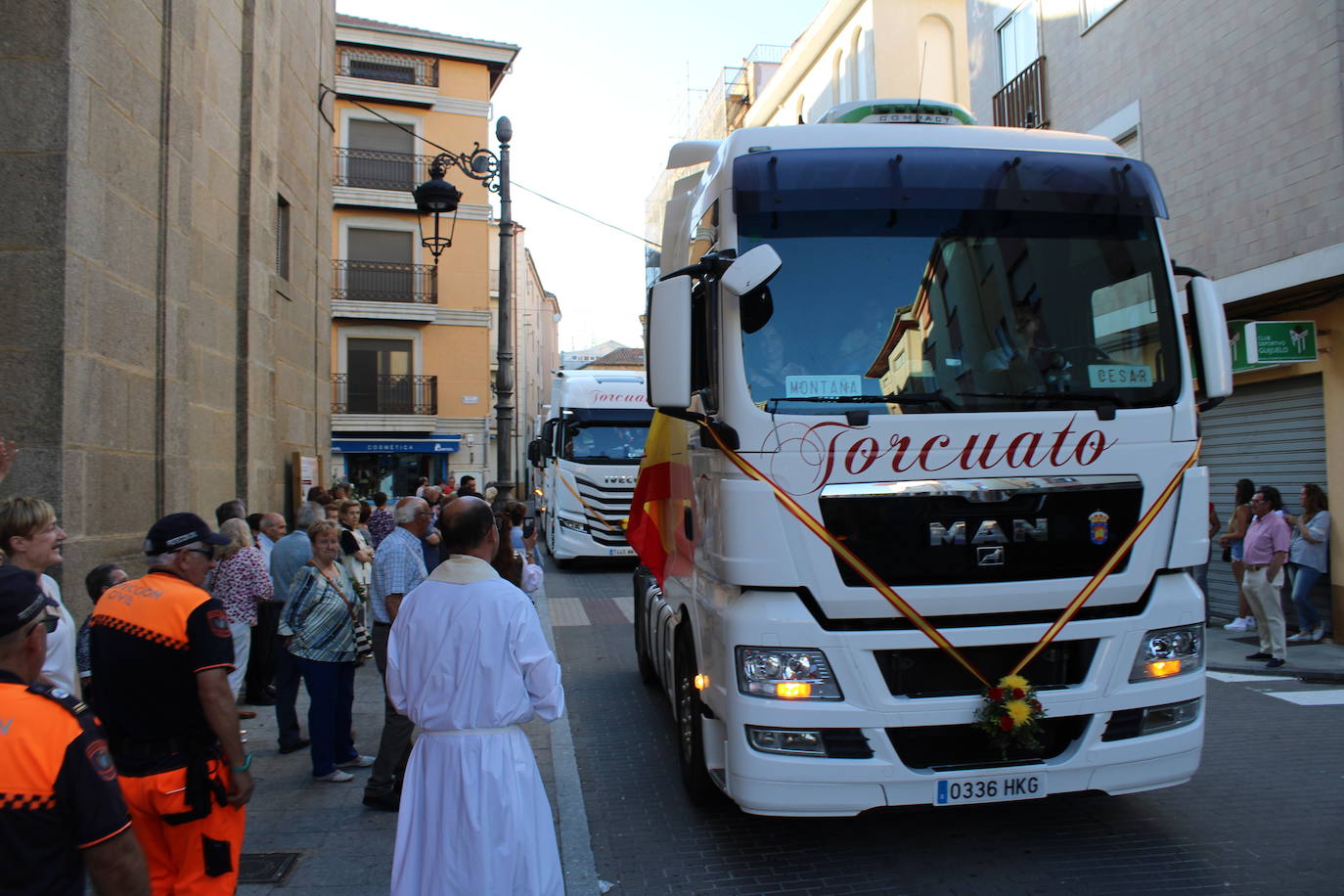 Guijuelo recibe la bendición de San Cristóbal